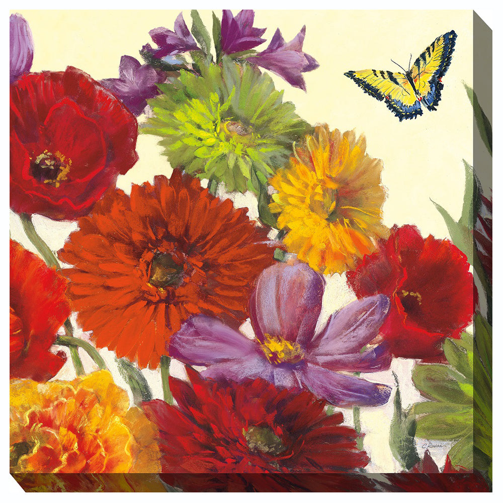 Flower Outdoor Canvas Art