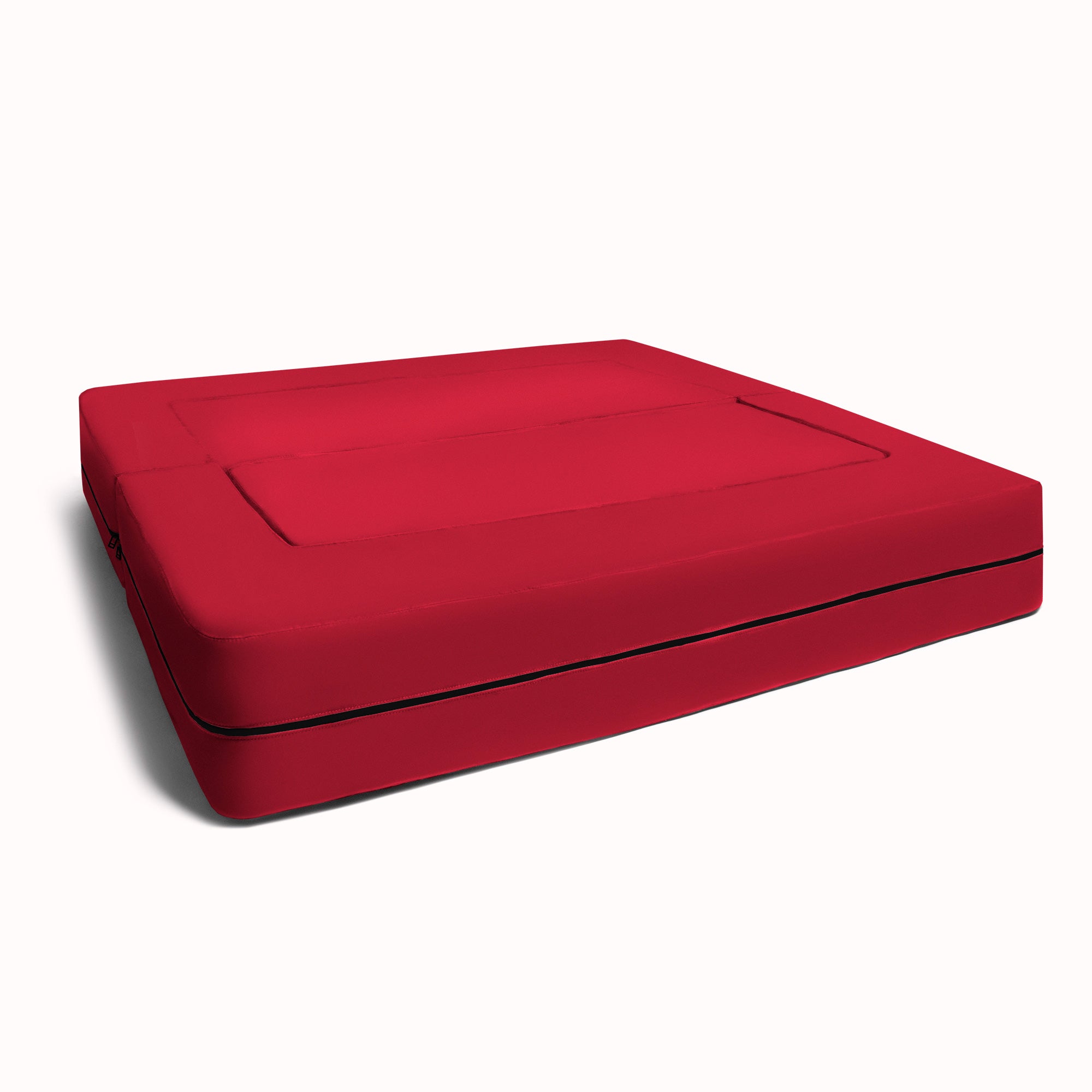 Kids Zipline Convertible Sofa & Large Ottoman