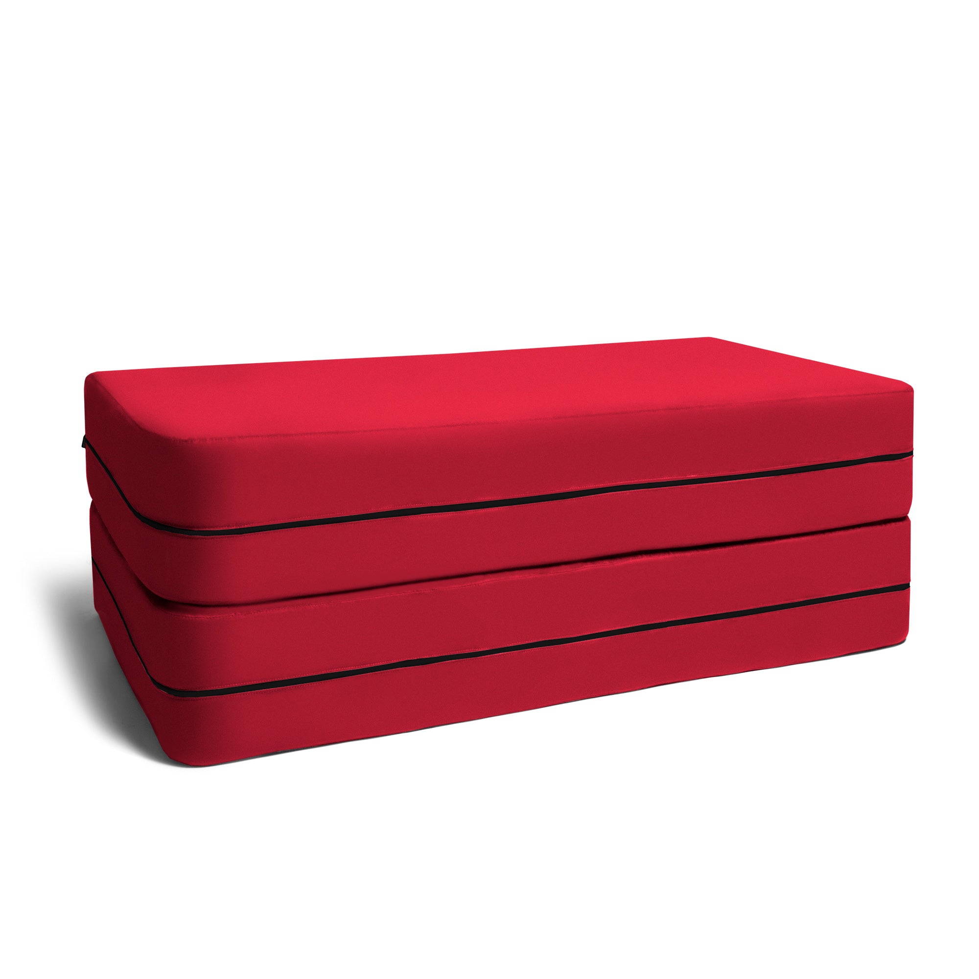 Kids Zipline Convertible Sofa & Large Ottoman