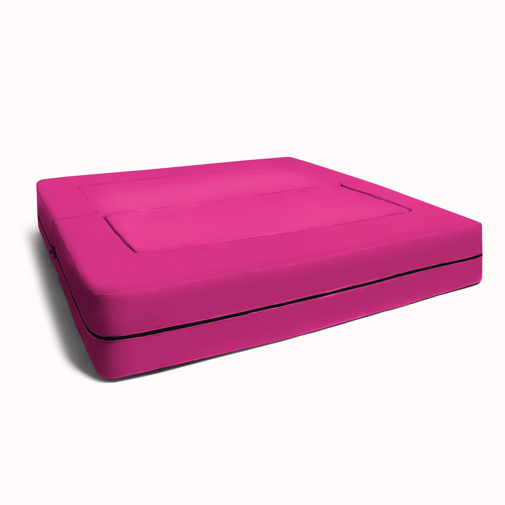 Kids Zipline Convertible Sofa & Large Ottoman