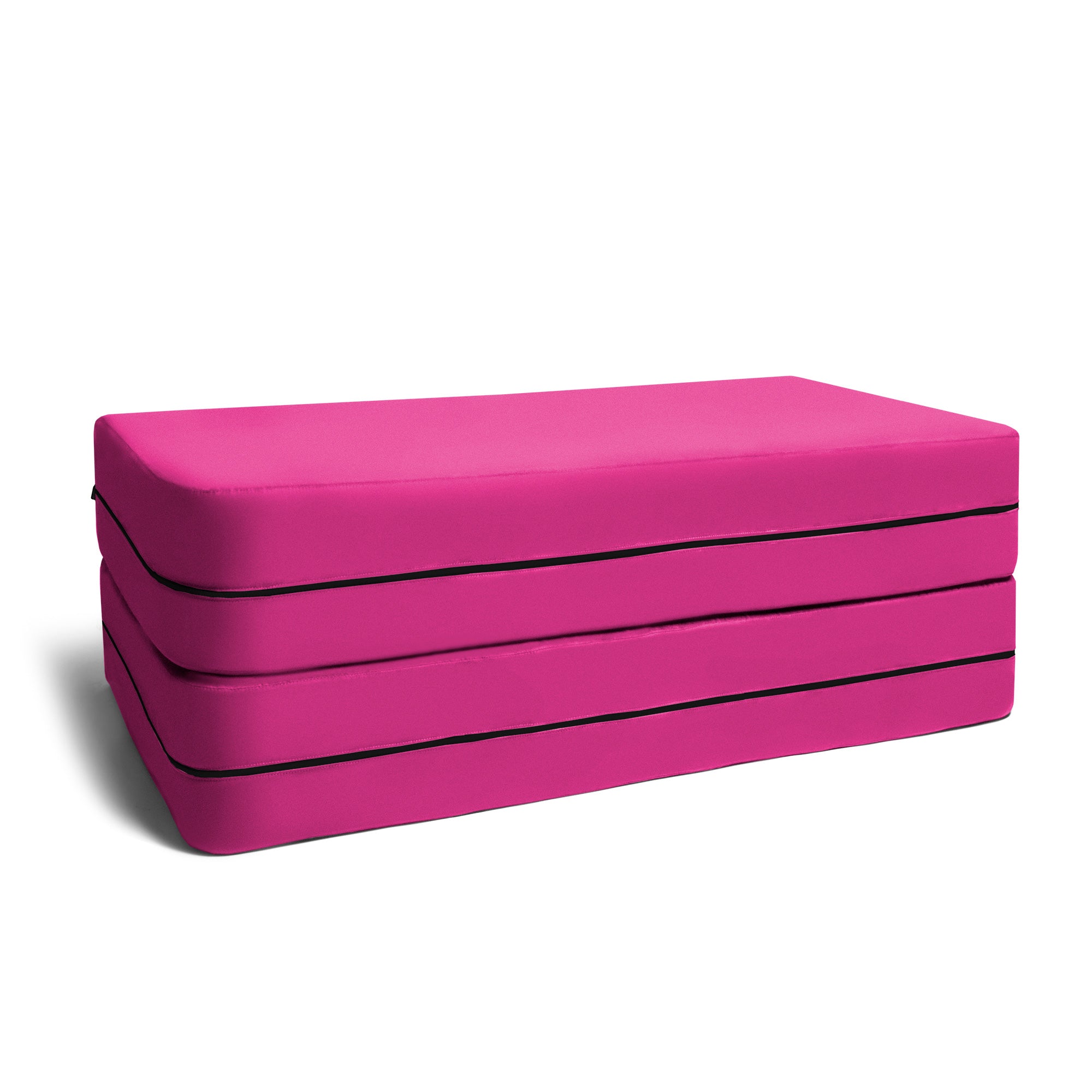 Kids Zipline Convertible Sofa & Large Ottoman